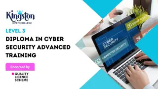 Diploma in Cyber Security Advanced Training - Level 3 (QLS Endorsed)