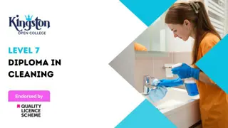 Diploma in Cleaning  - Level 7 (QLS Endorsed)