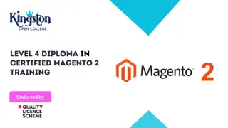 Level 4 Diploma in Certified Magento 2 Training - QLS Endorsed