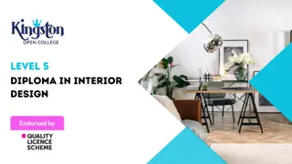 Level 5 Diploma in Interior Design  - QLS Endorsed