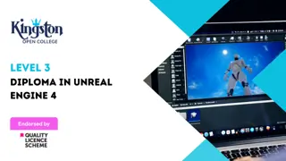 Level 3 Diploma in Unreal Engine 4 - QLS Endorsed