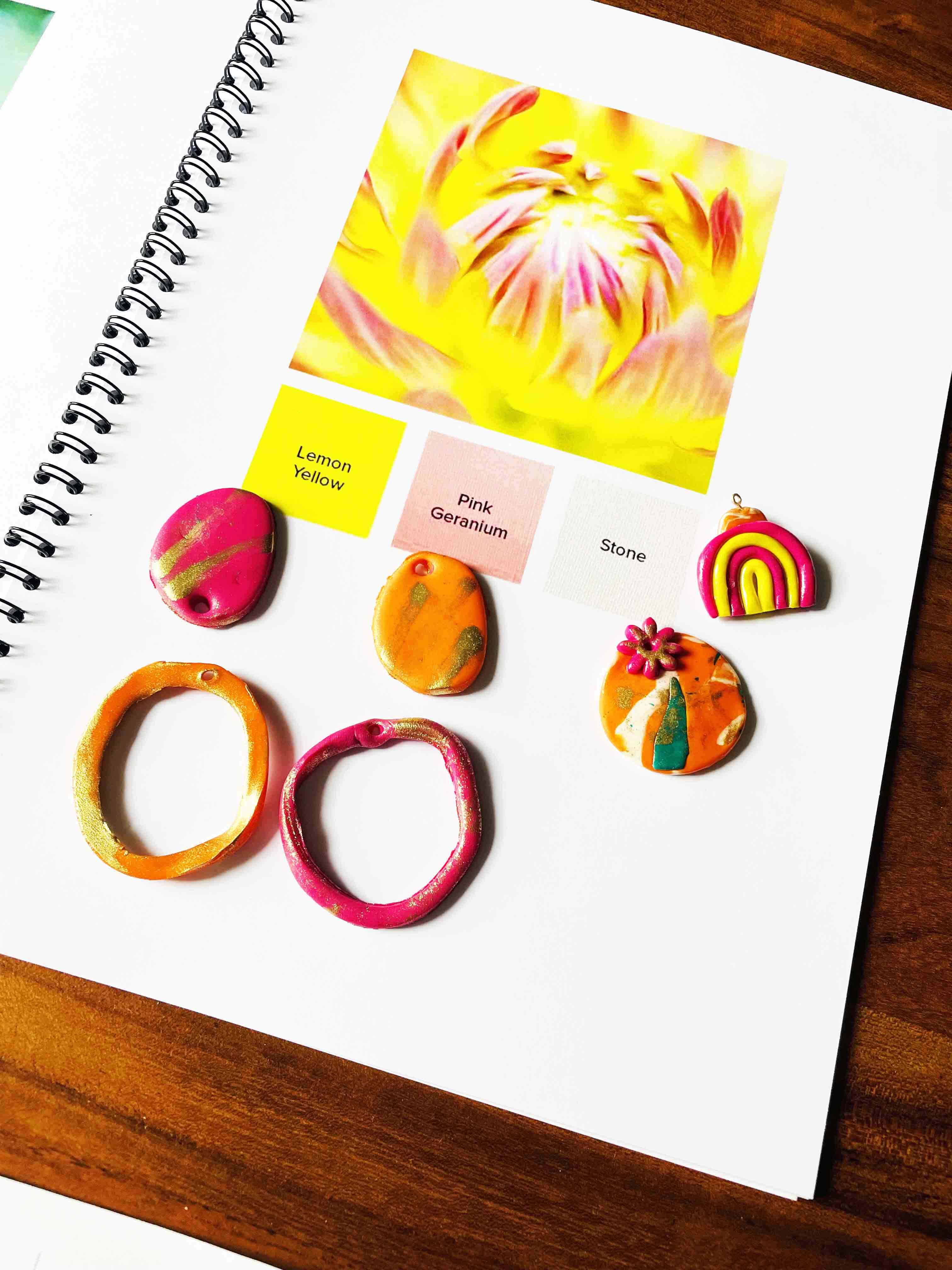 Colour Therapy with Polymer Clay Jewellery making