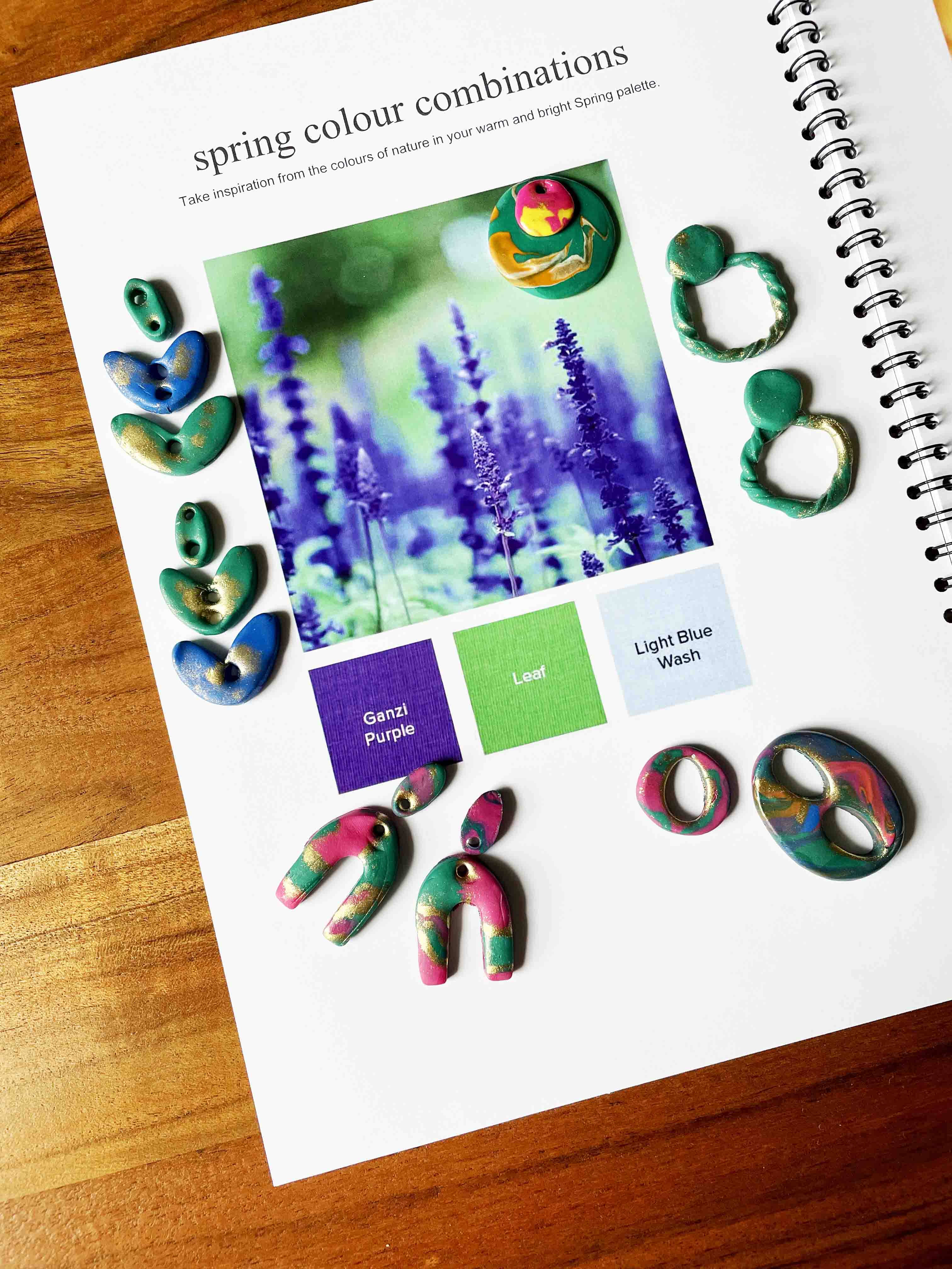 Colour Therapy with Polymer Clay Jewellery making