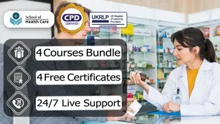 Pharmacy Assistant Dispenser and Pharmacy Technician Training - CPD Certified