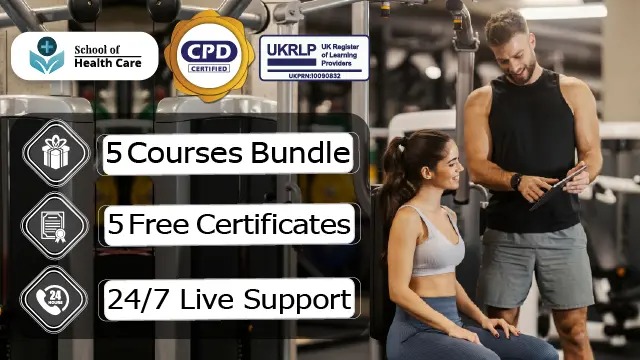 Personal Trainer/ Fitness Instructor, Sports Therapy & Sports Nutrition Diploma
