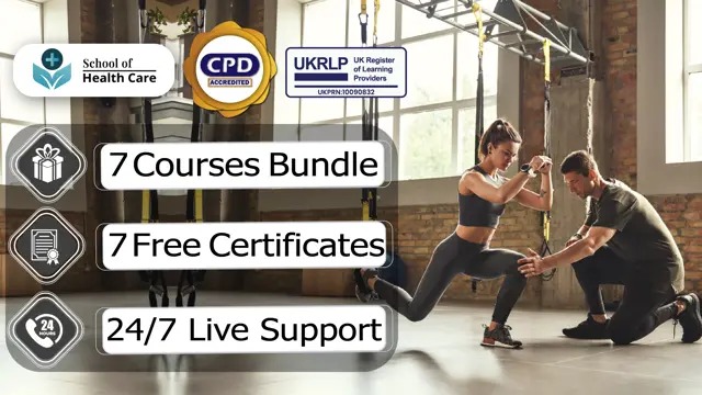 Fitness Instructor, Personal Trainer, Gym Instructor & Nutrition - CPD Certified