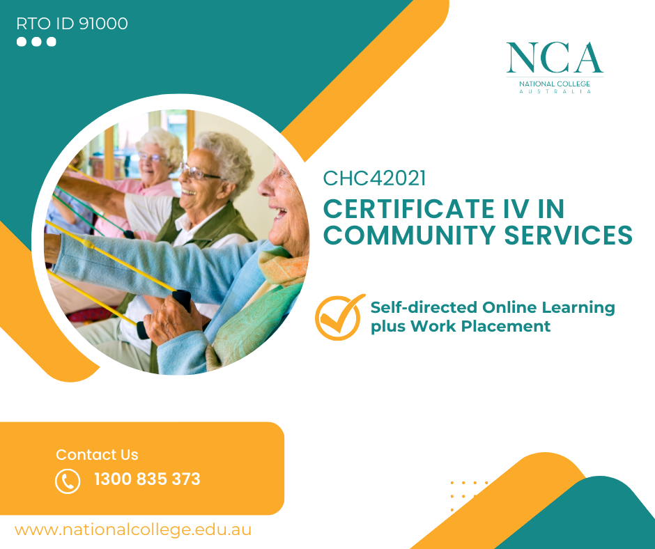 CHC42021 CERTIFICATE IN COMMUNITY SERVICES
