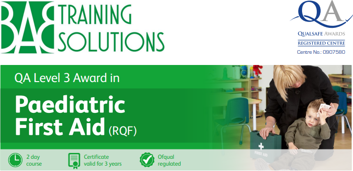 Paediatric First Aid (RQF)