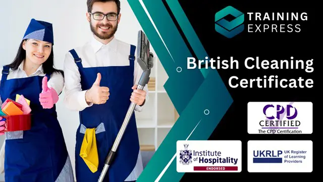 Level 5 Cleaning Certificate - CPD Certified & IOH Endorsed Course