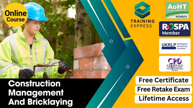 Construction Management and Bricklaying Course