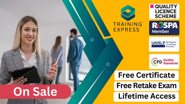 Estate Agent Diploma - Level 2. 3. 5. 7 (QLS Endorsed Complete Career Bundle) Course