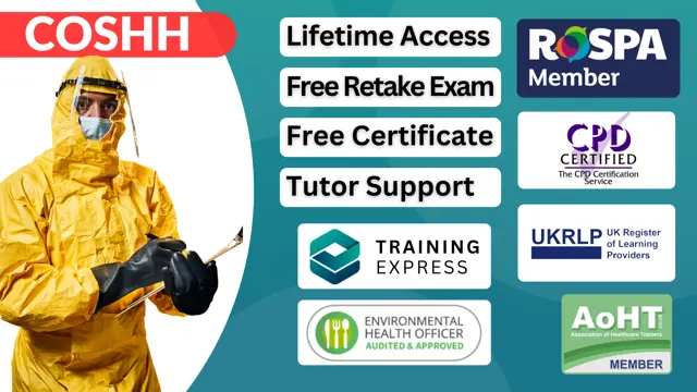 COSHH - Control of Substances Hazardous to Health Course