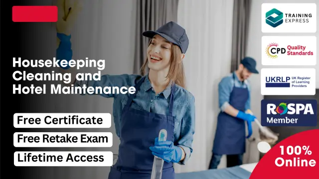 Housekeeping Cleaning and Hotel Maintenance Course