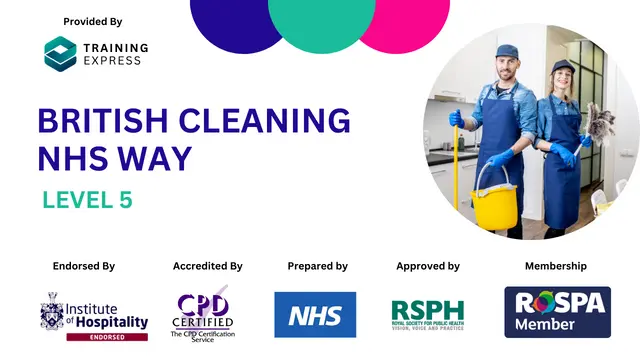 Professional British Cleaning: Learn to Clean NHS Way Course