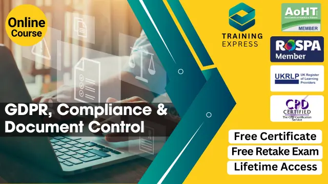 GDPR, Compliance & Document Control Course