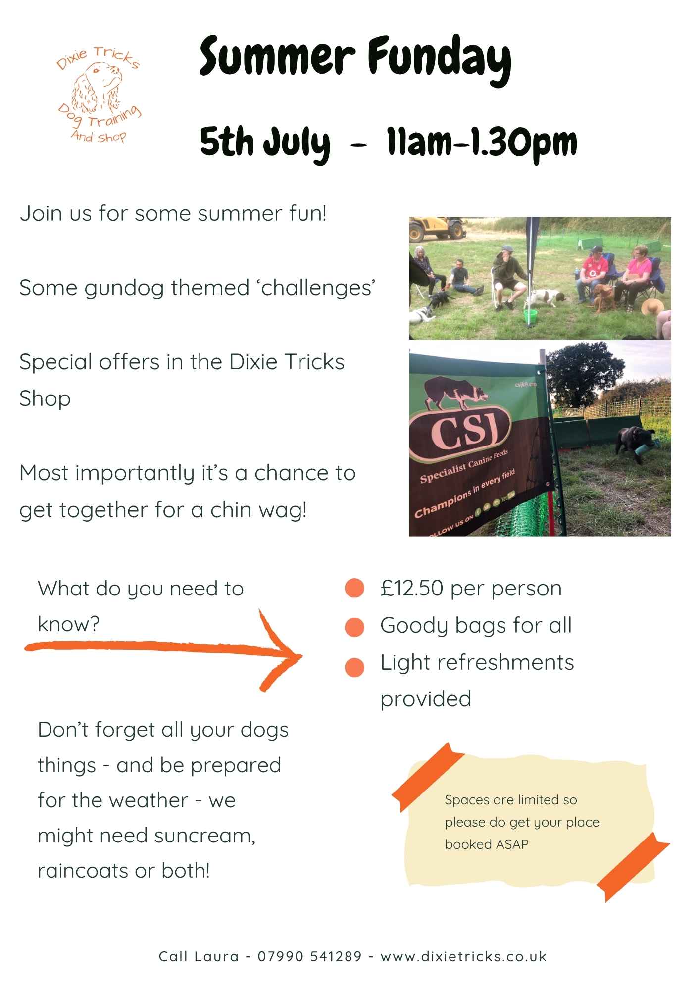 Summer Social - new plan to follow