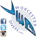 Worcester Divers, Snorkelling & Octopush Club. Bsac & Boa logo