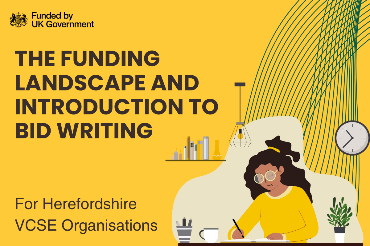 The funding landscape and introduction to bid writing