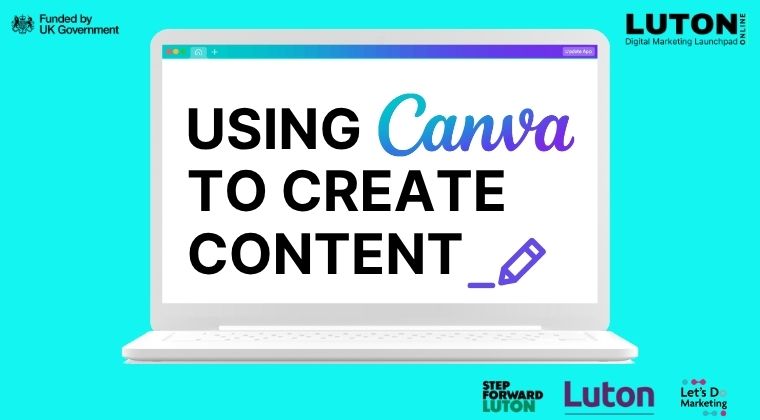 Using Canva to create marketing materials – for free!