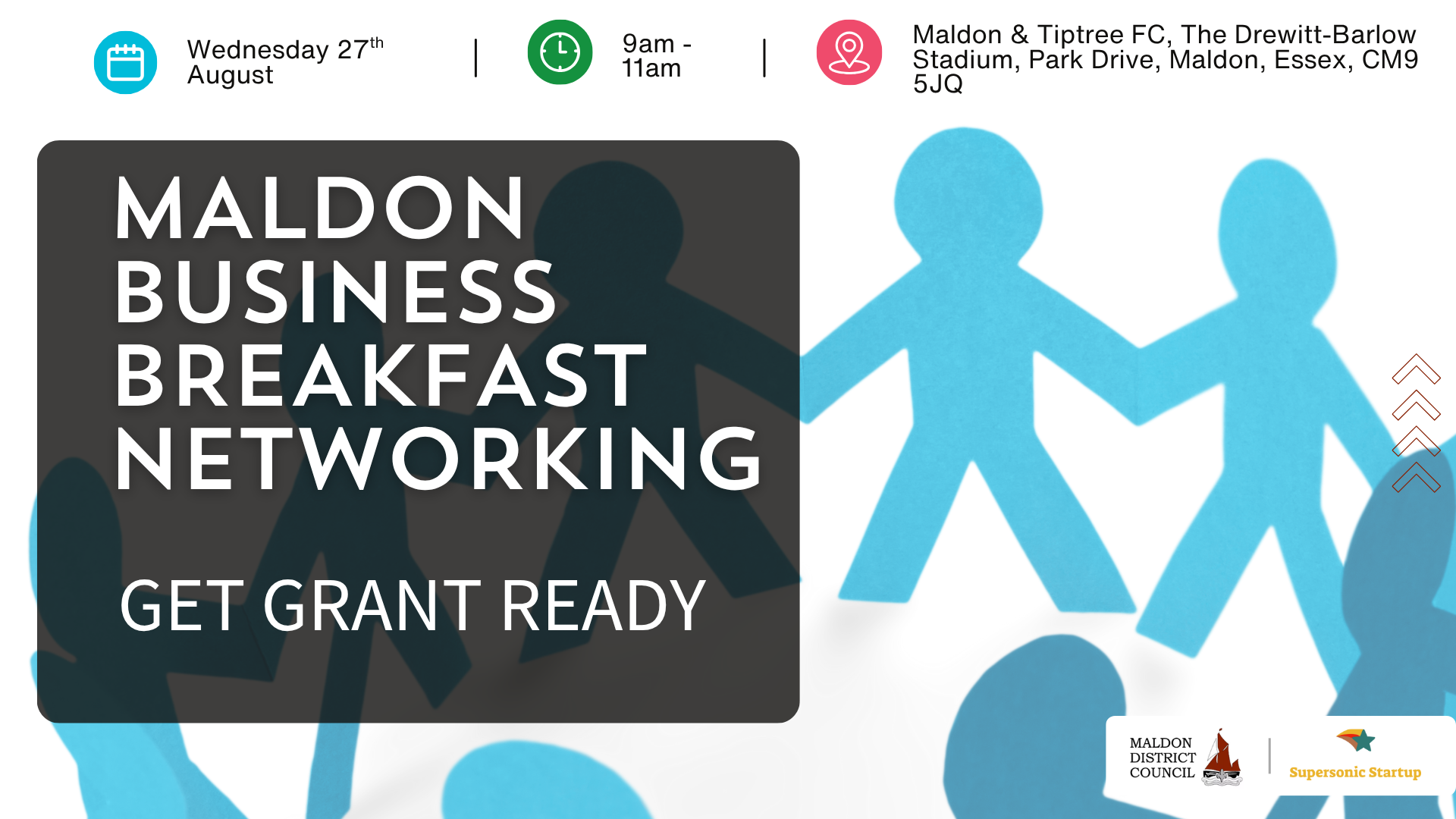 Maldon Business Breakfast - Get Grant Ready!