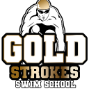 Gold Strokes Swim School logo