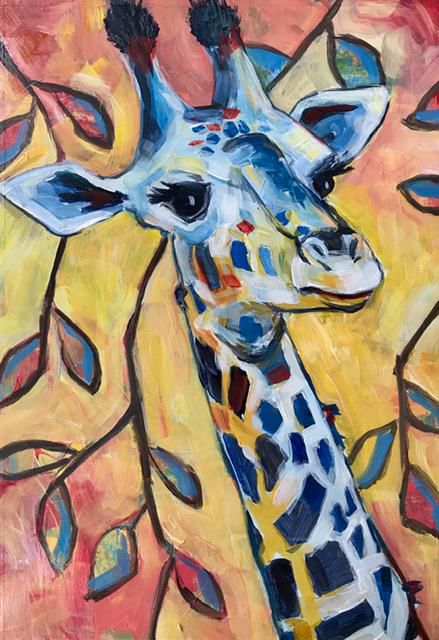 Acrylic Painting Workshop: Majestic Giraffe