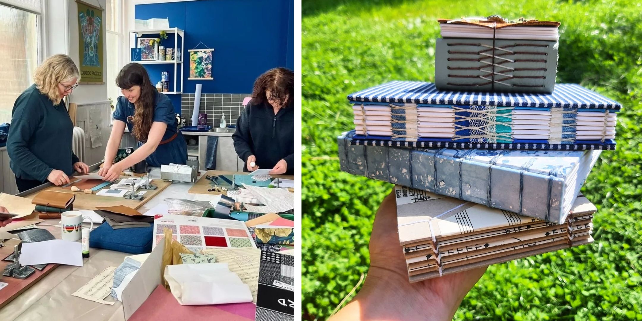 Bookbinding with Cass