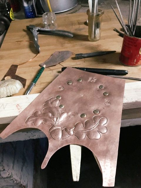 Make a Copper Clock (5 Day Workshop)