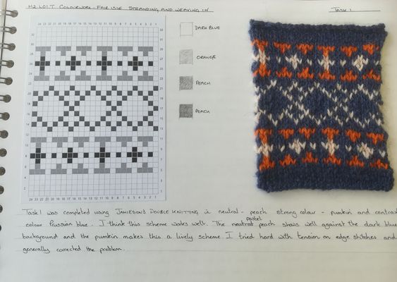 City & Guilds - Introductory Creative Studies: Handknitting