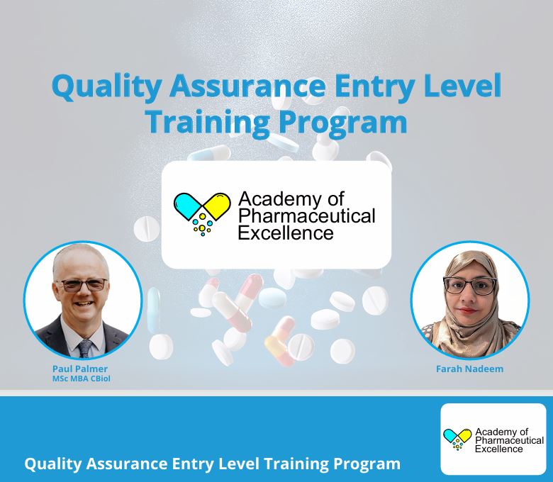 Quality Assurance Entry Level Training Program