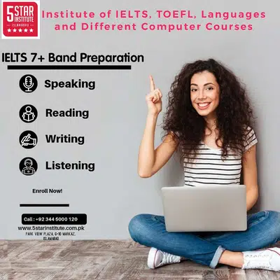 IELTS Preparation Course in Islamabad with 5 STAR INSTITUTE