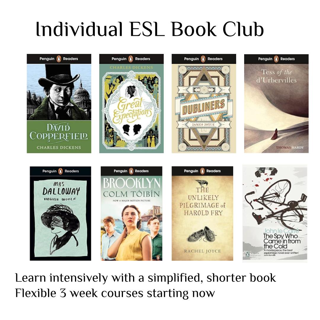 Individual ESL Book Club in English