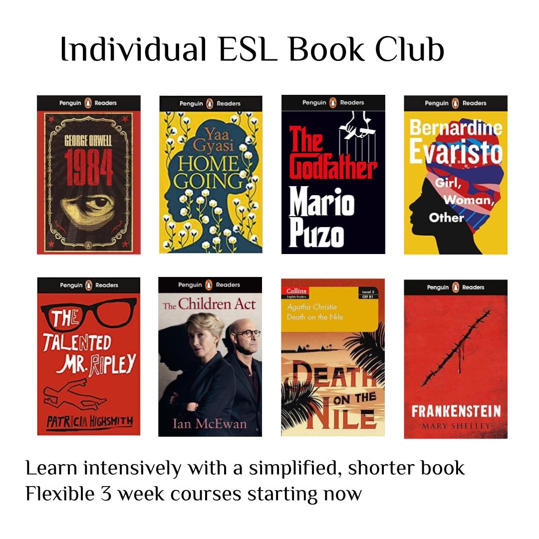 Individual ESL Book Club in English