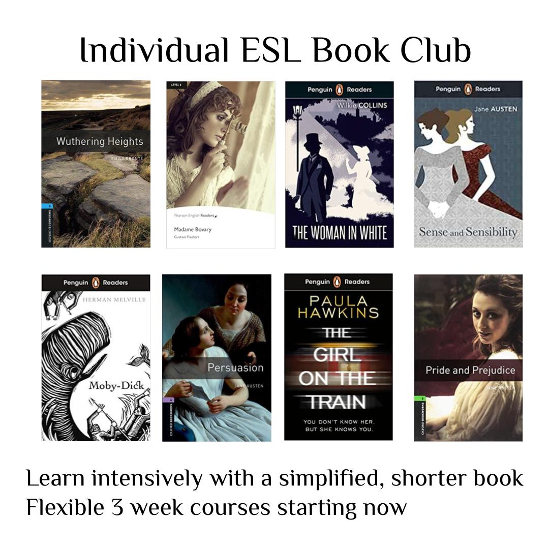 Individual ESL Book Club in English