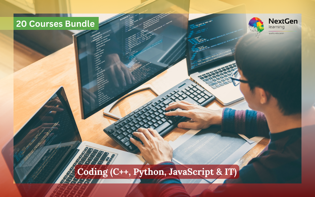 Coding (C++, Python, JavaScript & IT) 20 Courses Bundle