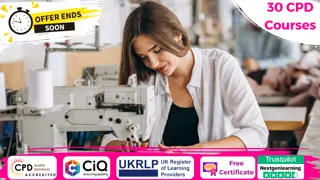 Textile Engineering Advanced Diploma - 30-in-1 Unique Courses Bundle!