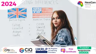 Teaching English Language: TEFL / TESOL / ESOL  & English Grammar