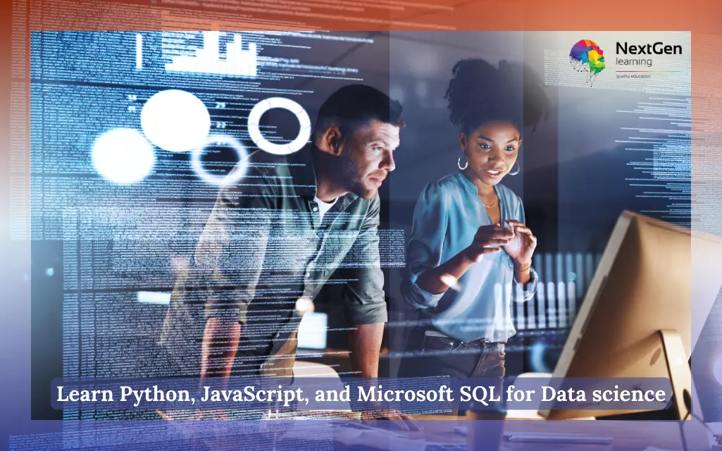 Learn Python, JavaScript, and Microsoft SQL for Data science Course