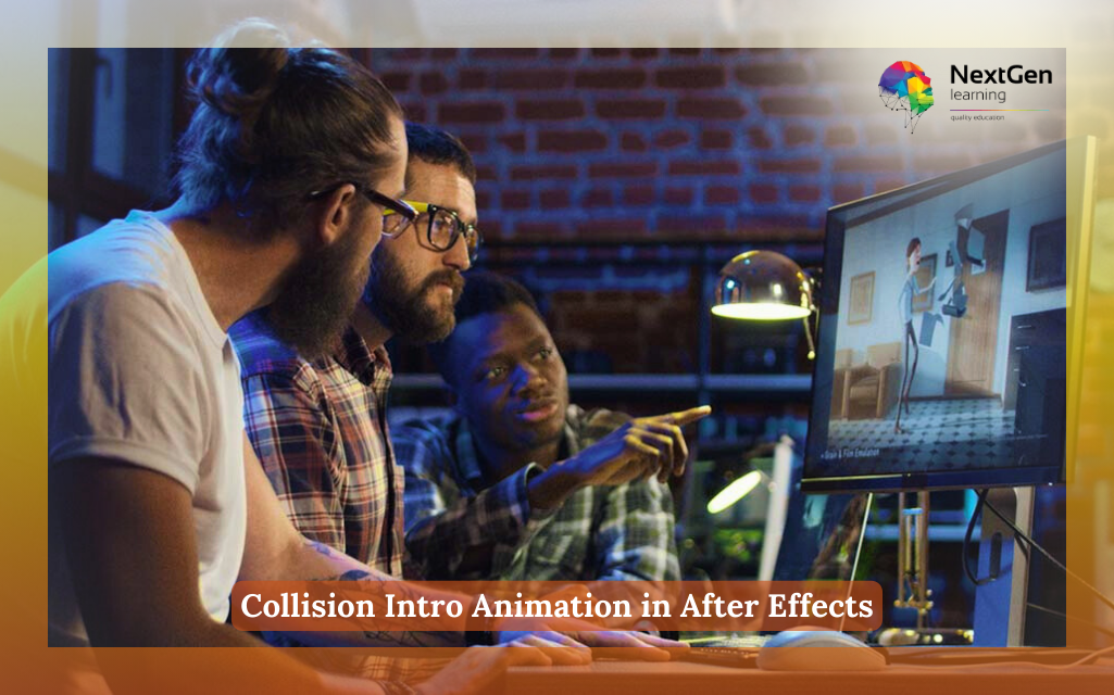 Collision Intro Animation in After Effects Course