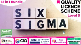 Lean Process and Six Sigma at QLS Level 5 Diploma - 12 Courses Bundle