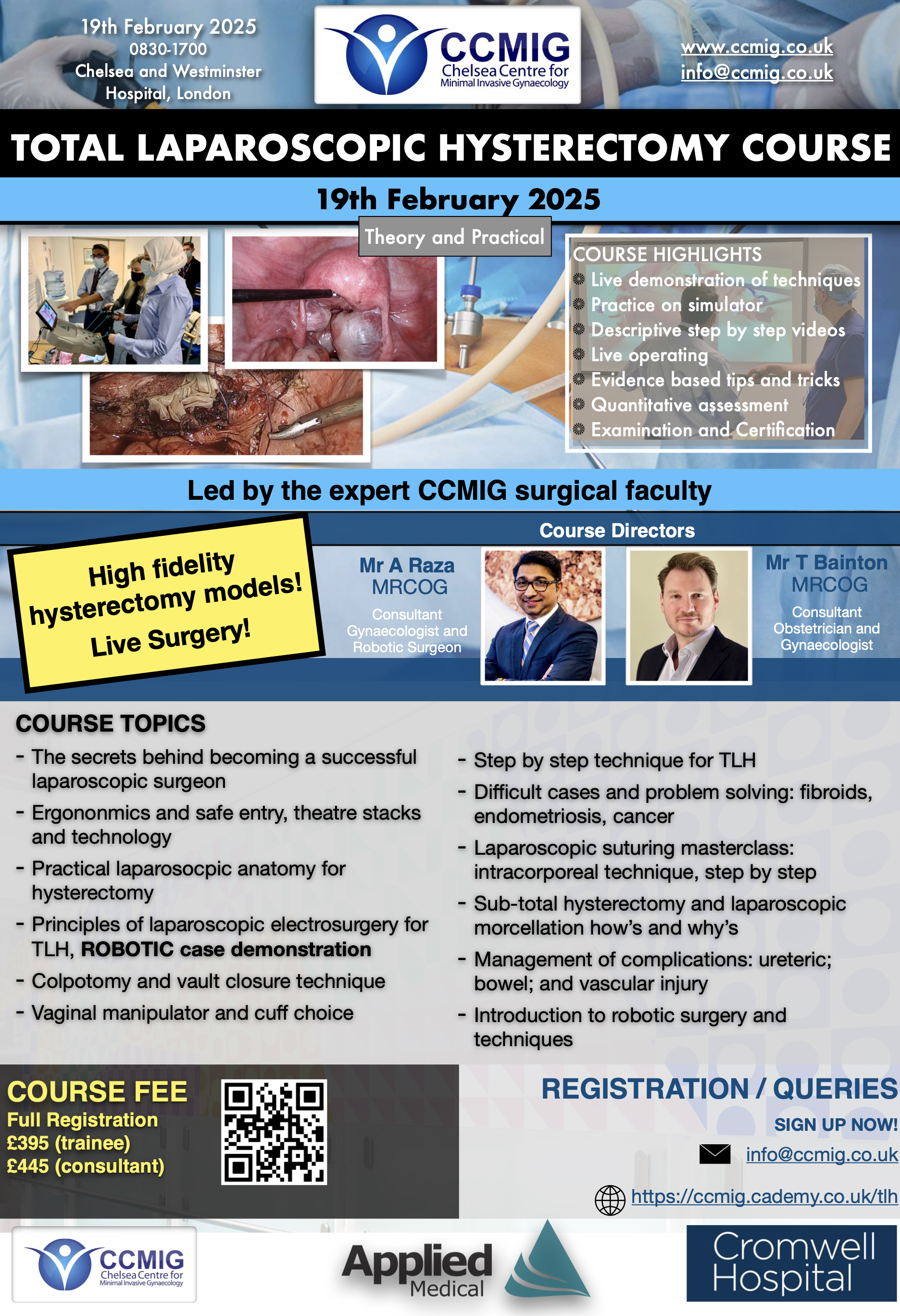 Total Laparoscopic Hysterectomy Course