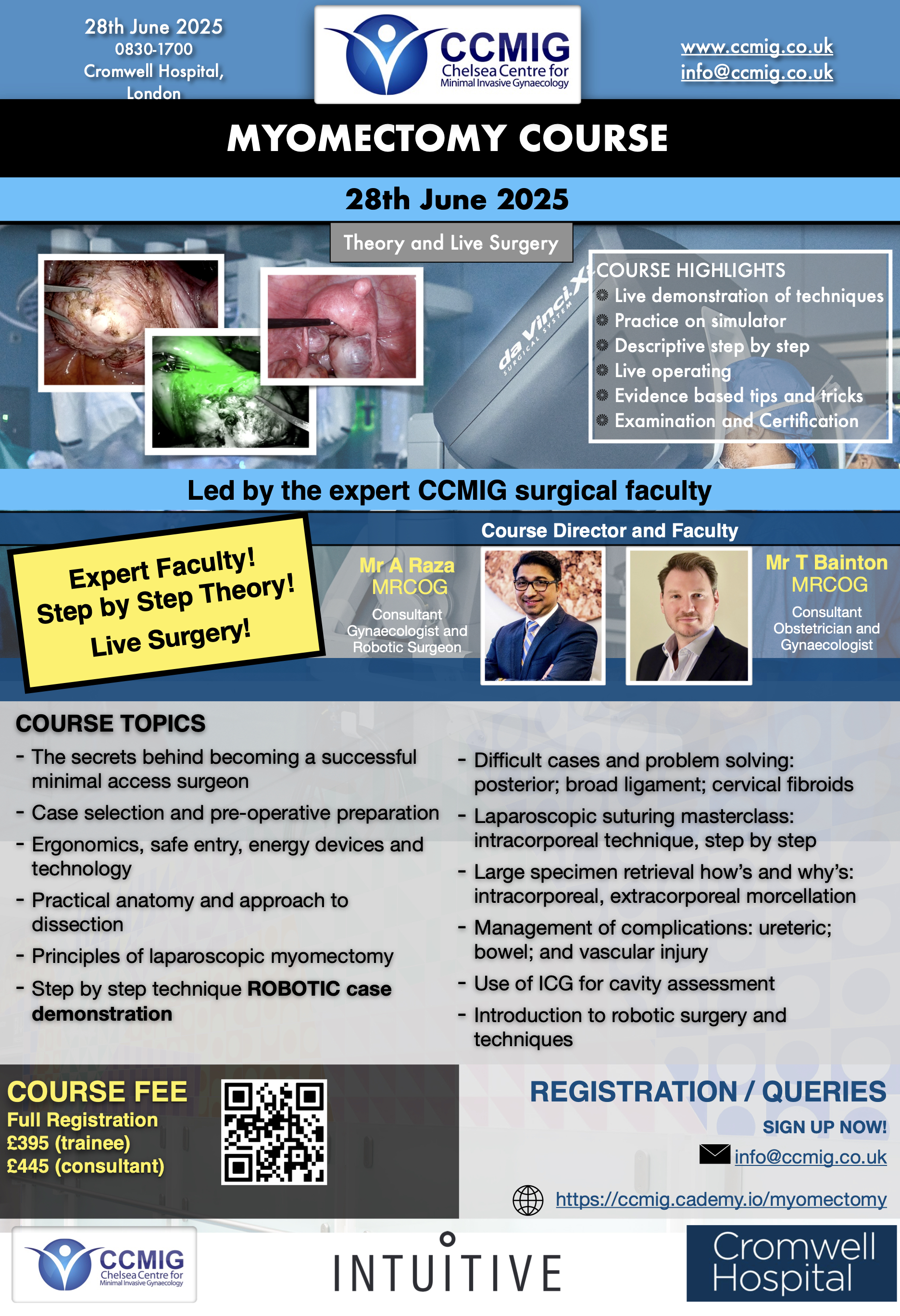 Myomectomy Course (Laparoscopic and Robotic)