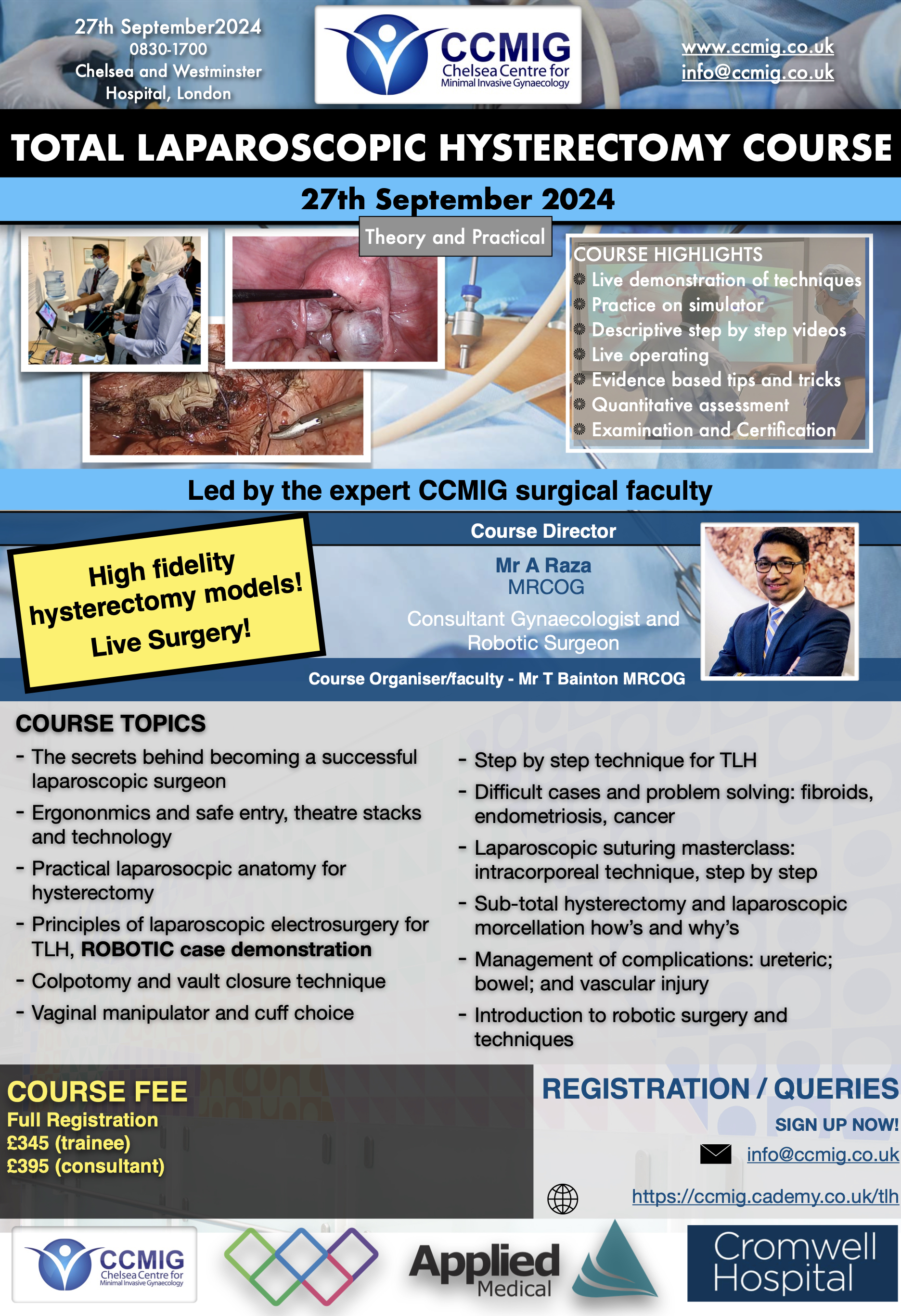 Total Laparoscopic Hysterectomy Course