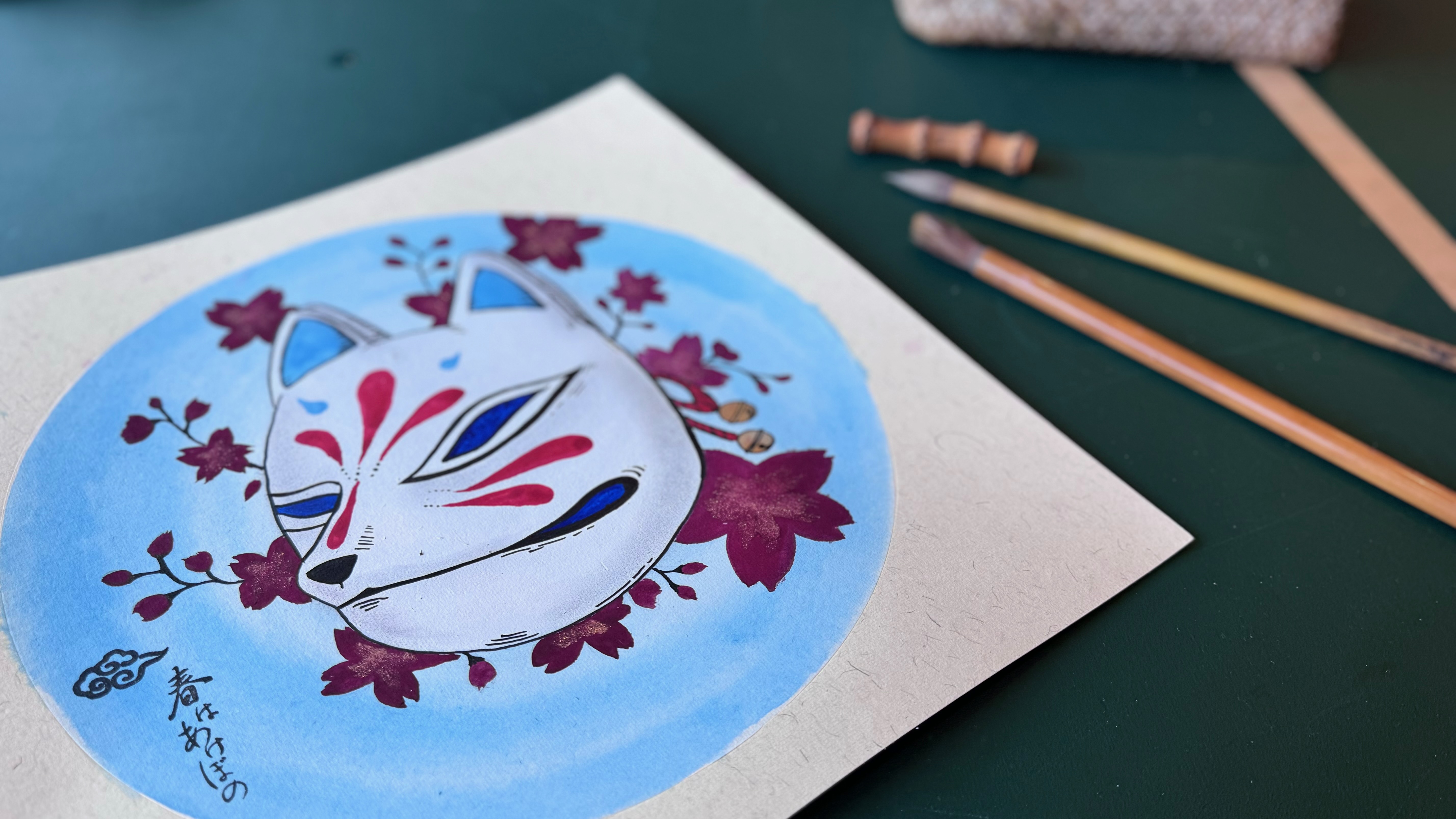 Japanese Painting Workshop - Manchester