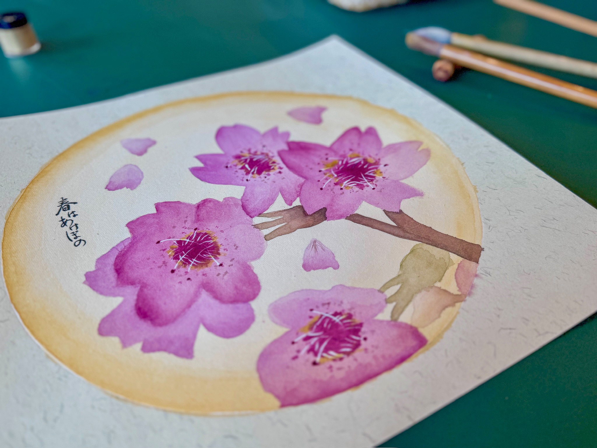 Japanese Painting Workshop - Liverpool