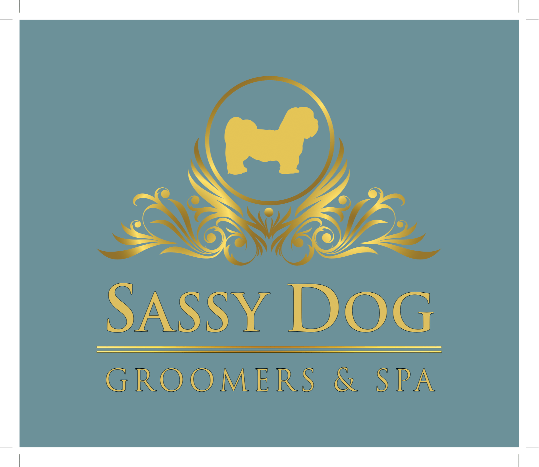 Sassy Dog Groomers logo