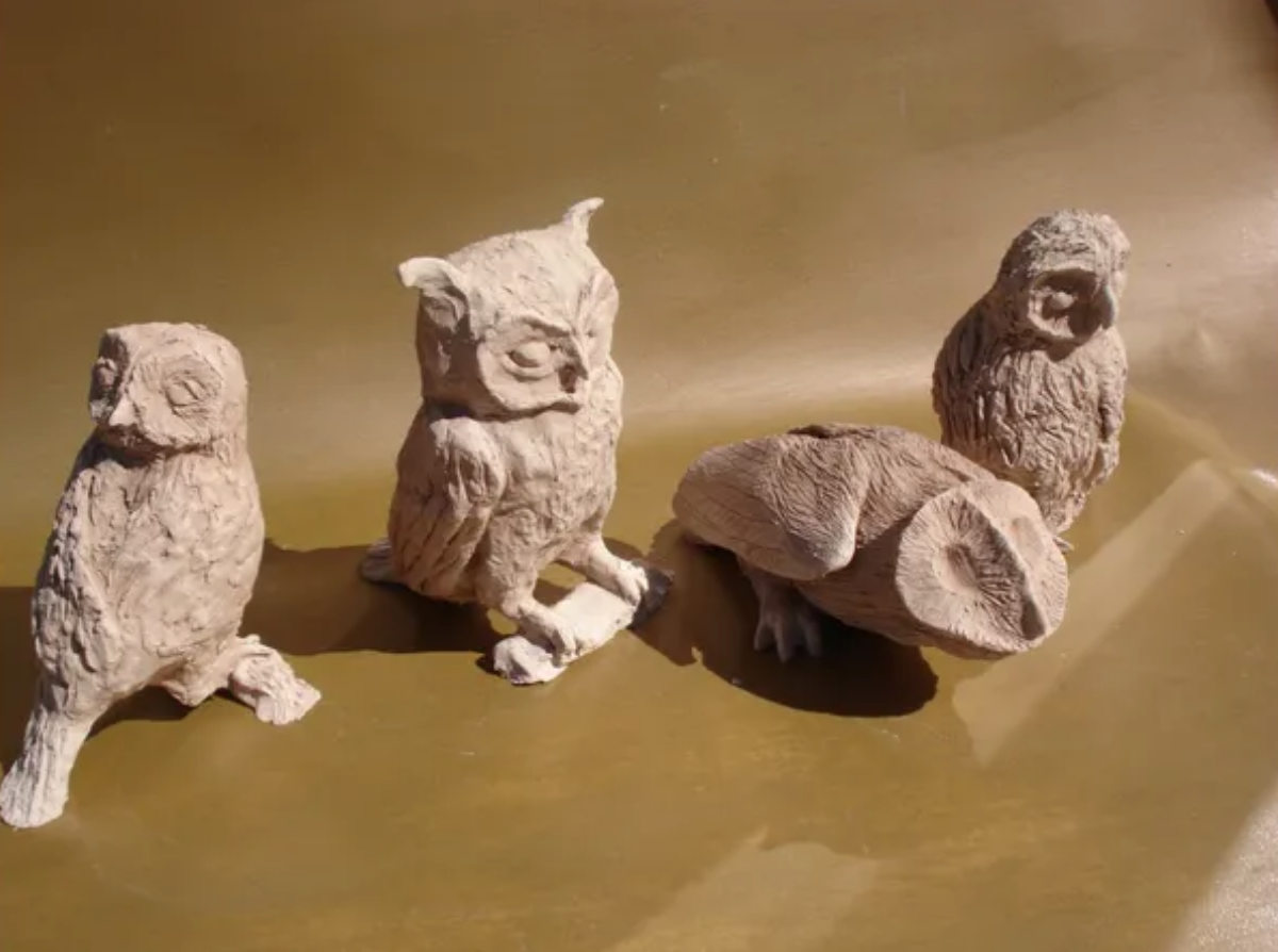 Clay sculpture workshop