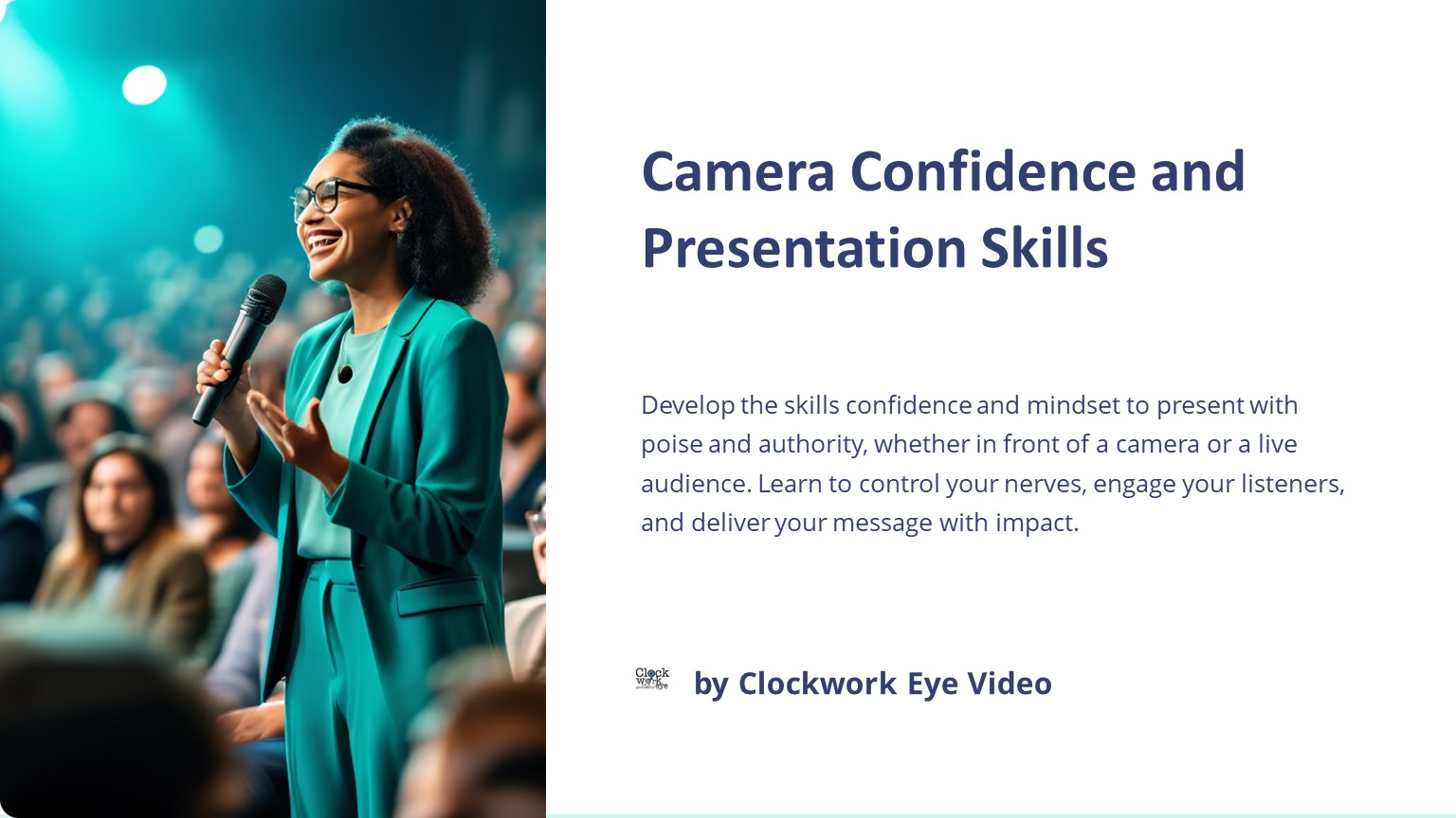 Camera Confidence & Presentation Skills (Free Webinar)