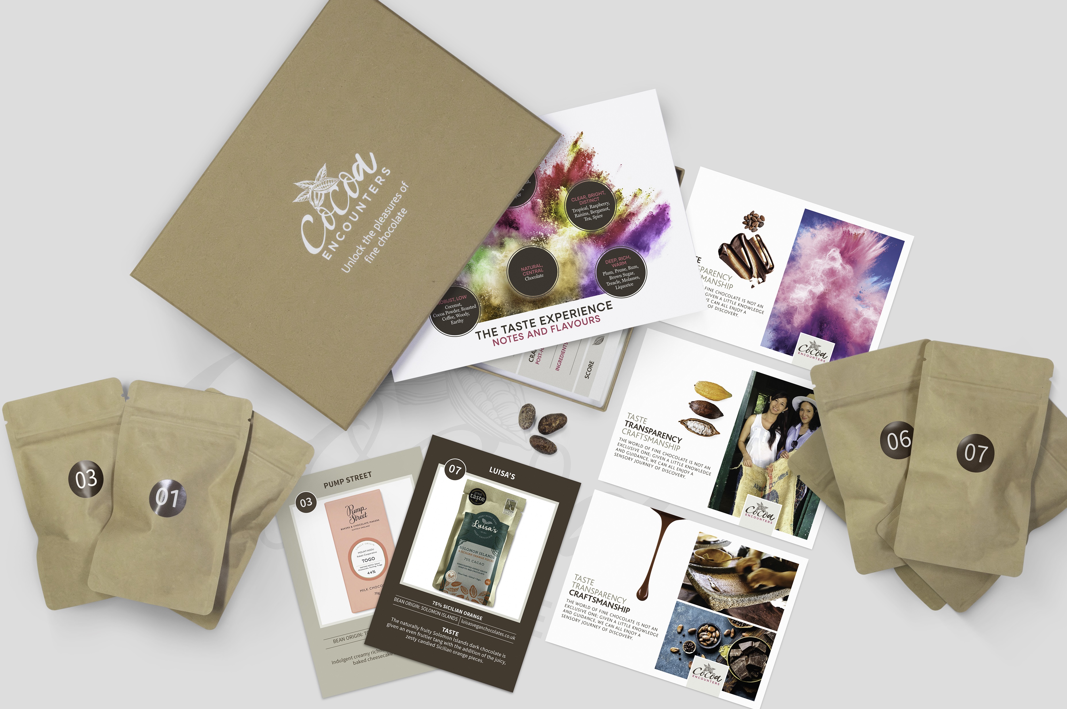 Introduction to Fine Chocolate - Discovery Experience Tasting Kit with Video Guidance