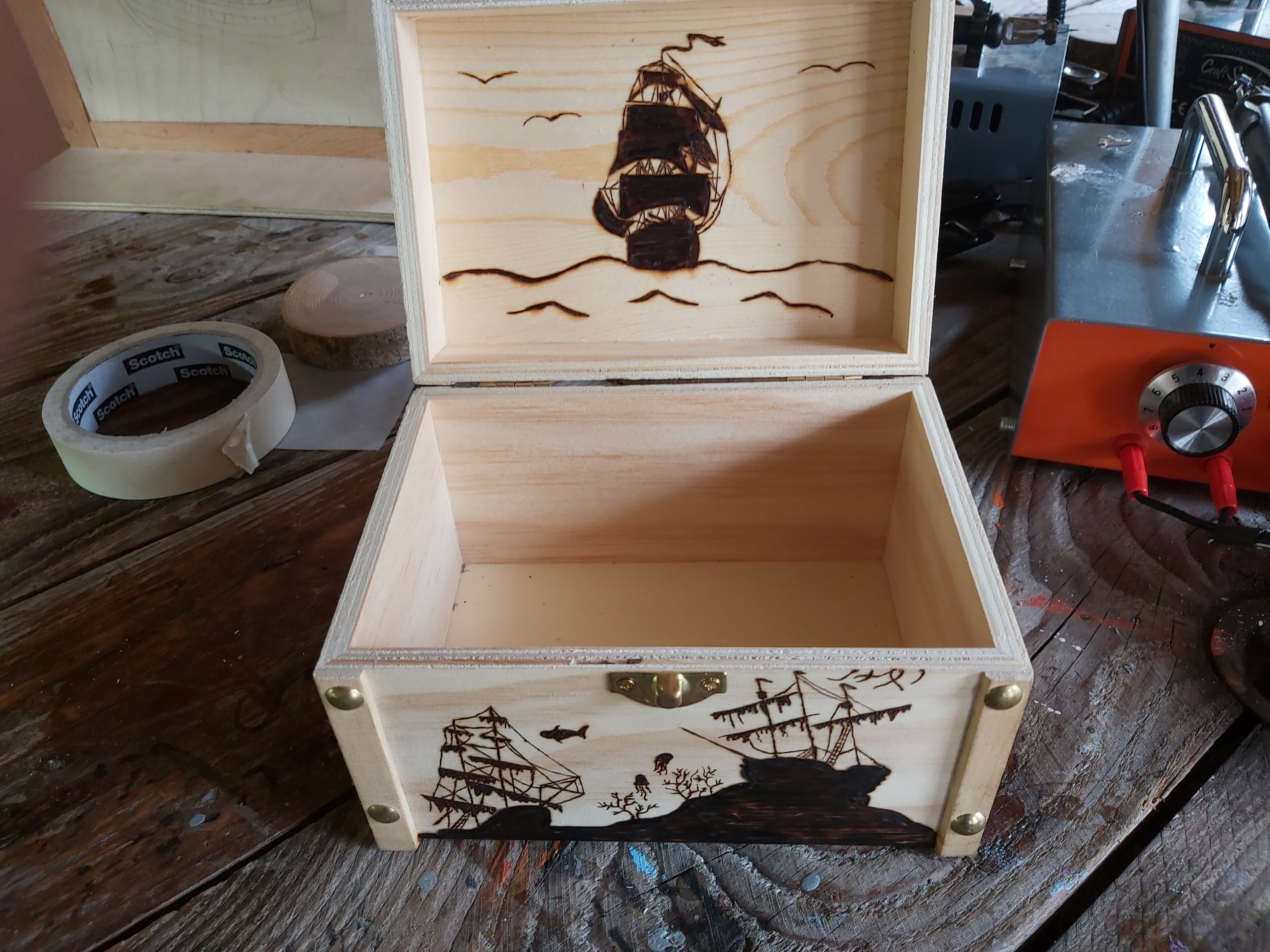 Pyrography workshop